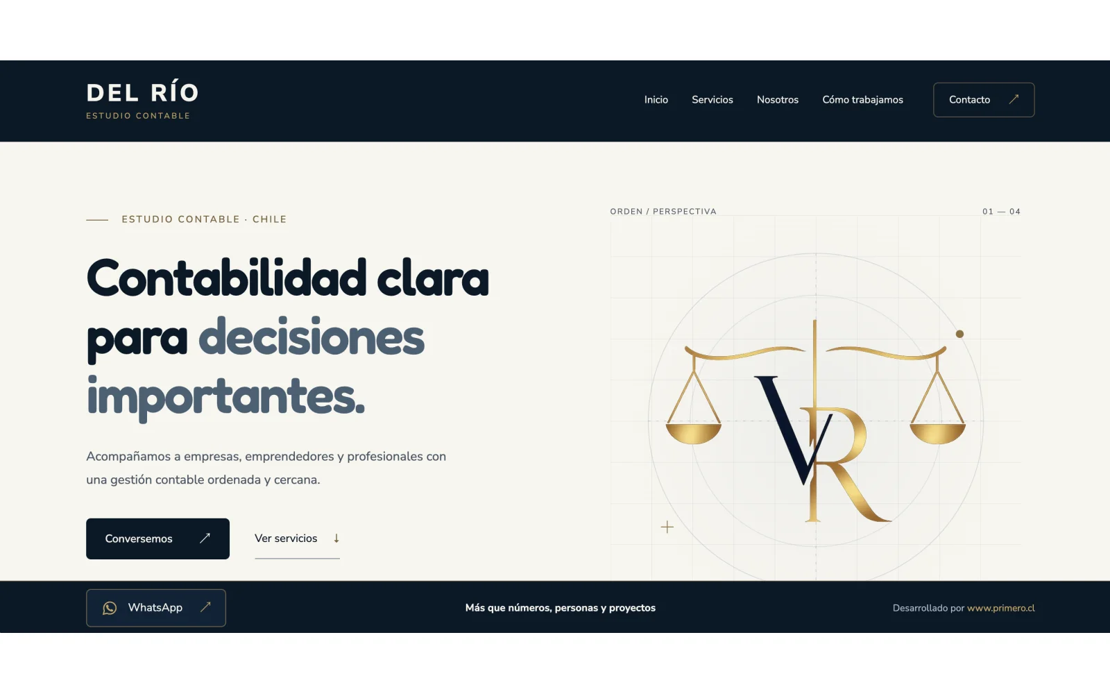 Más que números, personas y proyectos